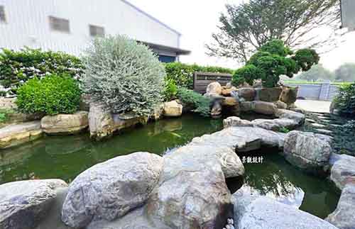 庭園水池造景
